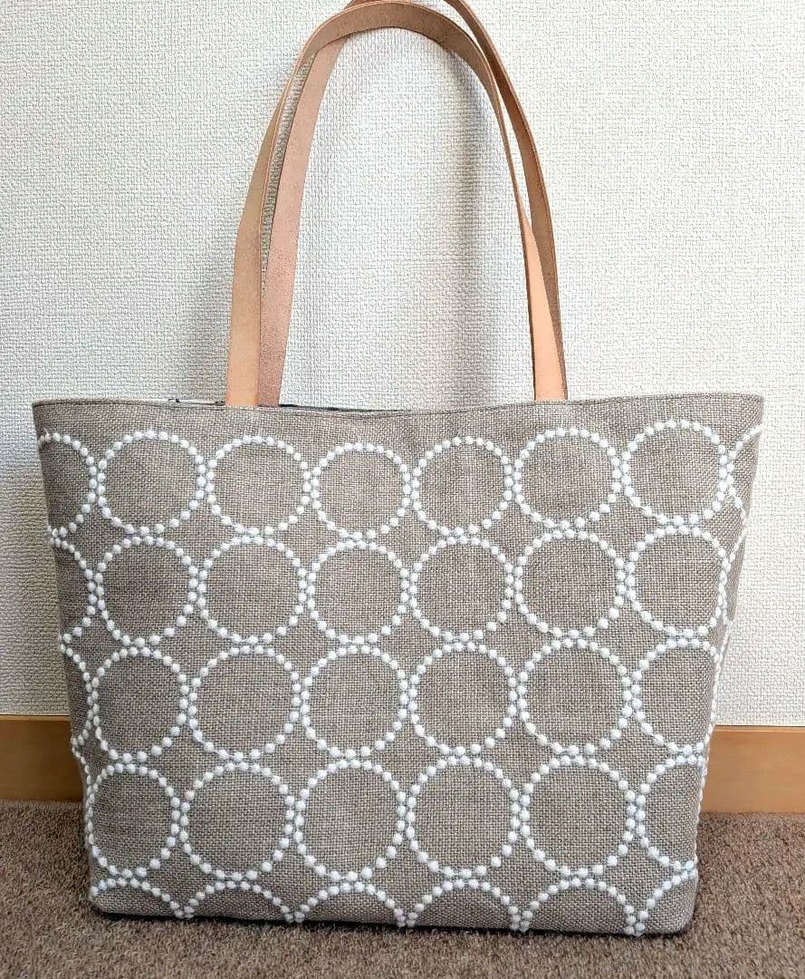 ミナペルホネントートバッグ　　　　大きめサイズ 　　ハンドメイド