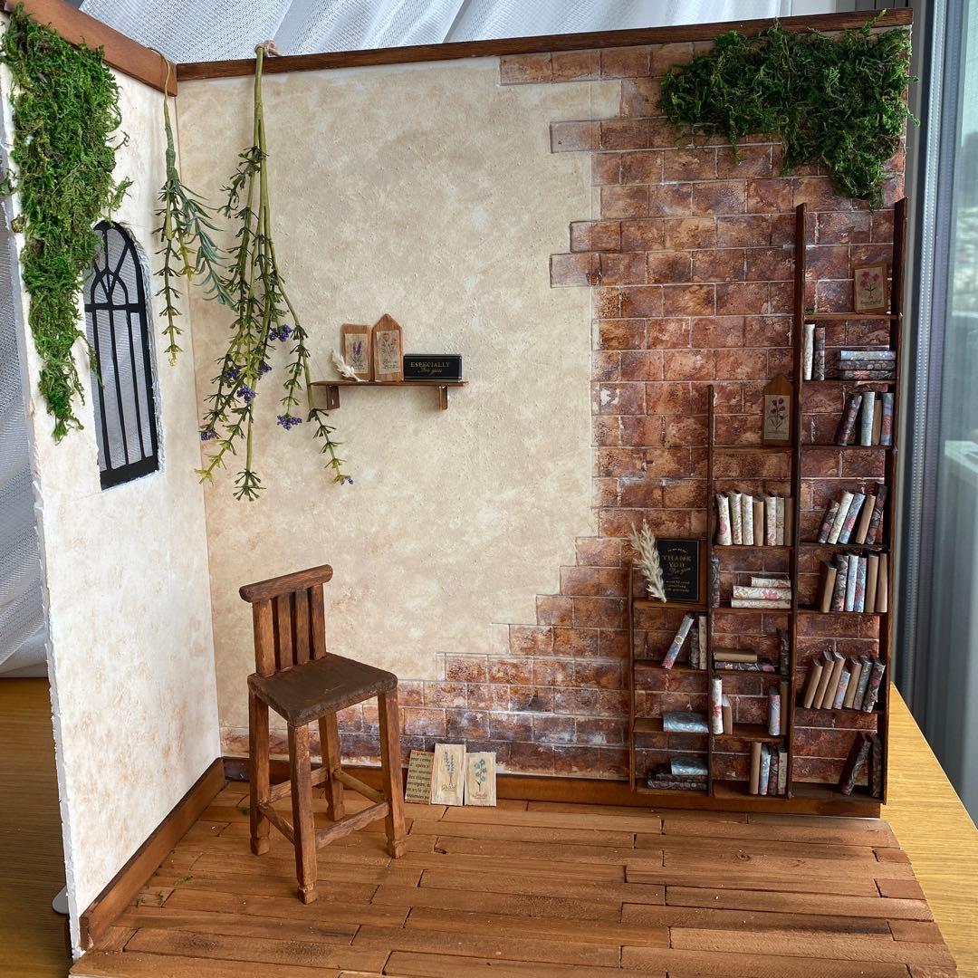 作品例2ドールハウス 背景ボード リカちゃんキャッスル ブライス ピュアニーモ