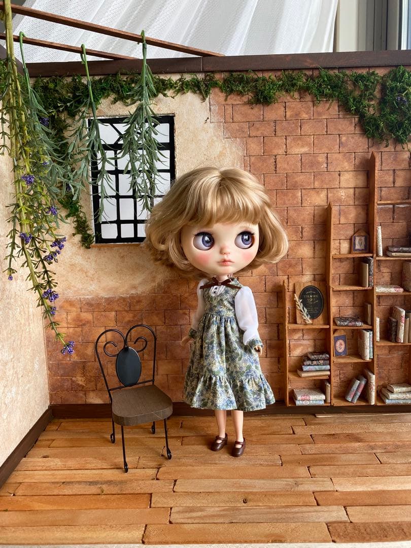 作品例2ドールハウス 背景ボード リカちゃんキャッスル ブライス ピュアニーモ