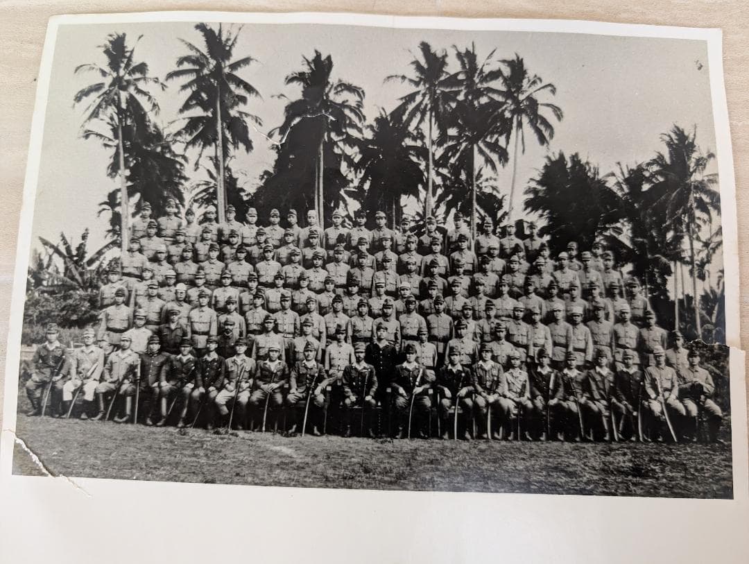 戦争　軍隊　兵士　集合写真　制服　軍服 　戦前　戦時中　日本軍　軍人　兵隊