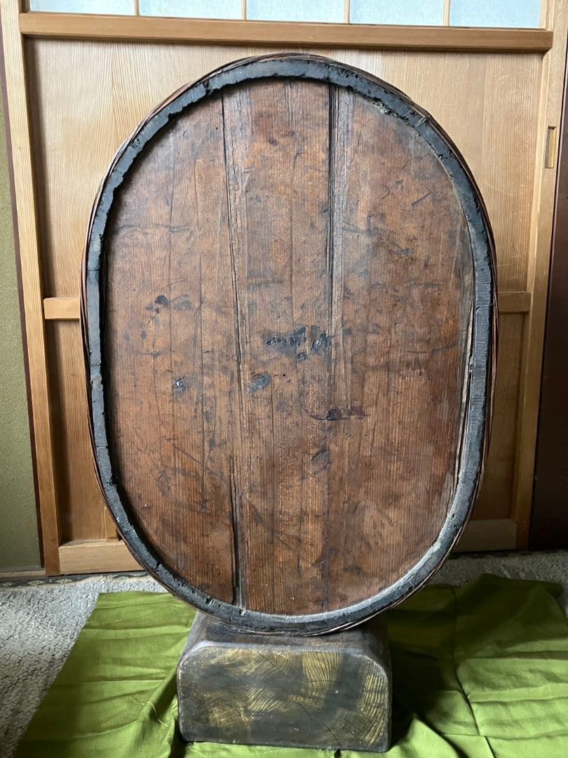 飾り棚　桶棚　昭和　レトロ　アンティーク　茶室棚　飾棚　古民家