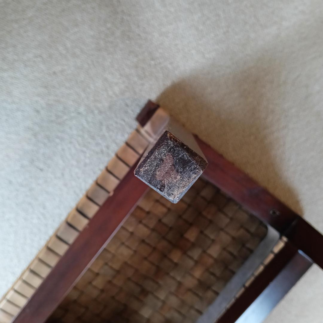 本革スツール～Woven leather stool～