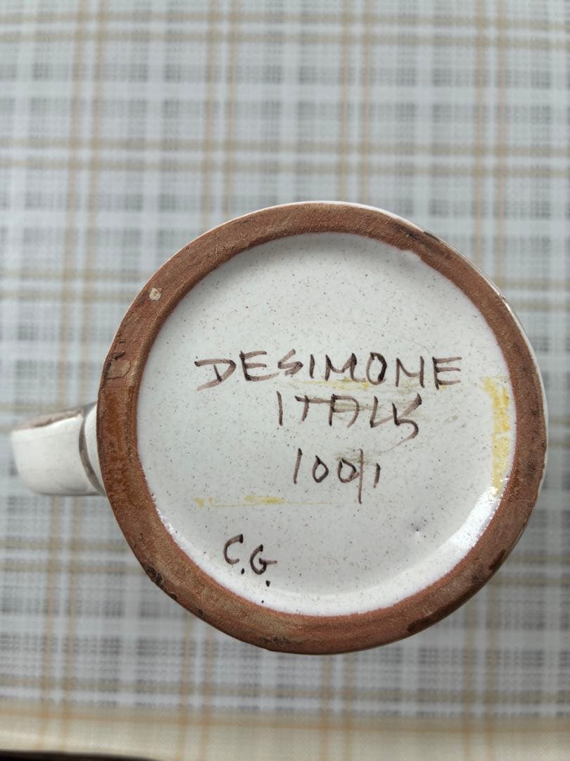 DESIMONE デシモーネ アートプレート2点+ベース1点セット