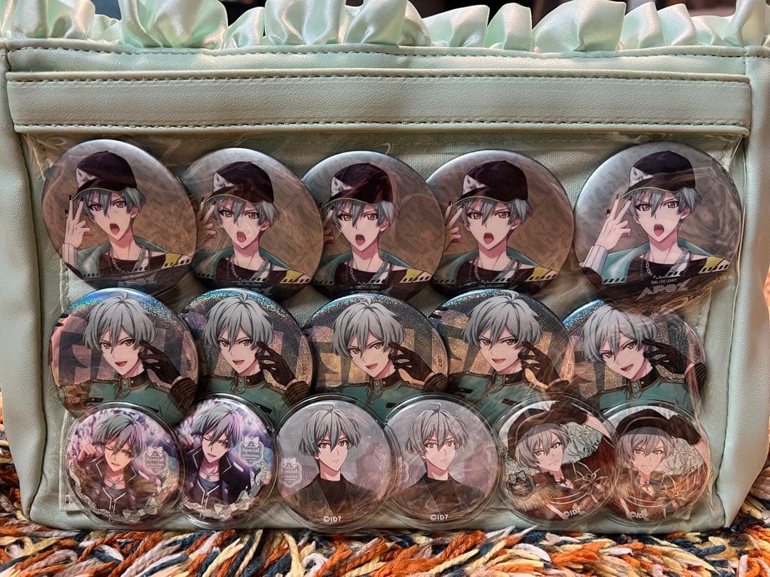 亥清悠　缶バッジ　痛バッグ　グッズ　アイナナ　アイドリッシュセブン