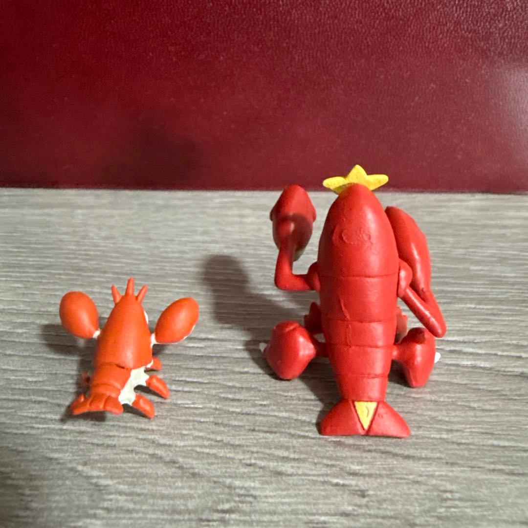 立体ポケモン図鑑　コダック　ゴルダック　ヘイガニ　シザリガー　ポケモン　立体