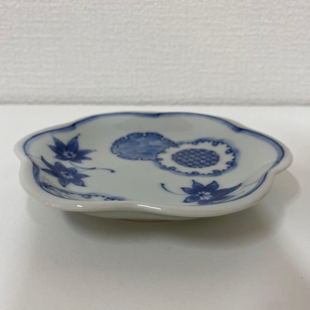 波佐見焼 染付 古伊万里百景 プレート 5点セット