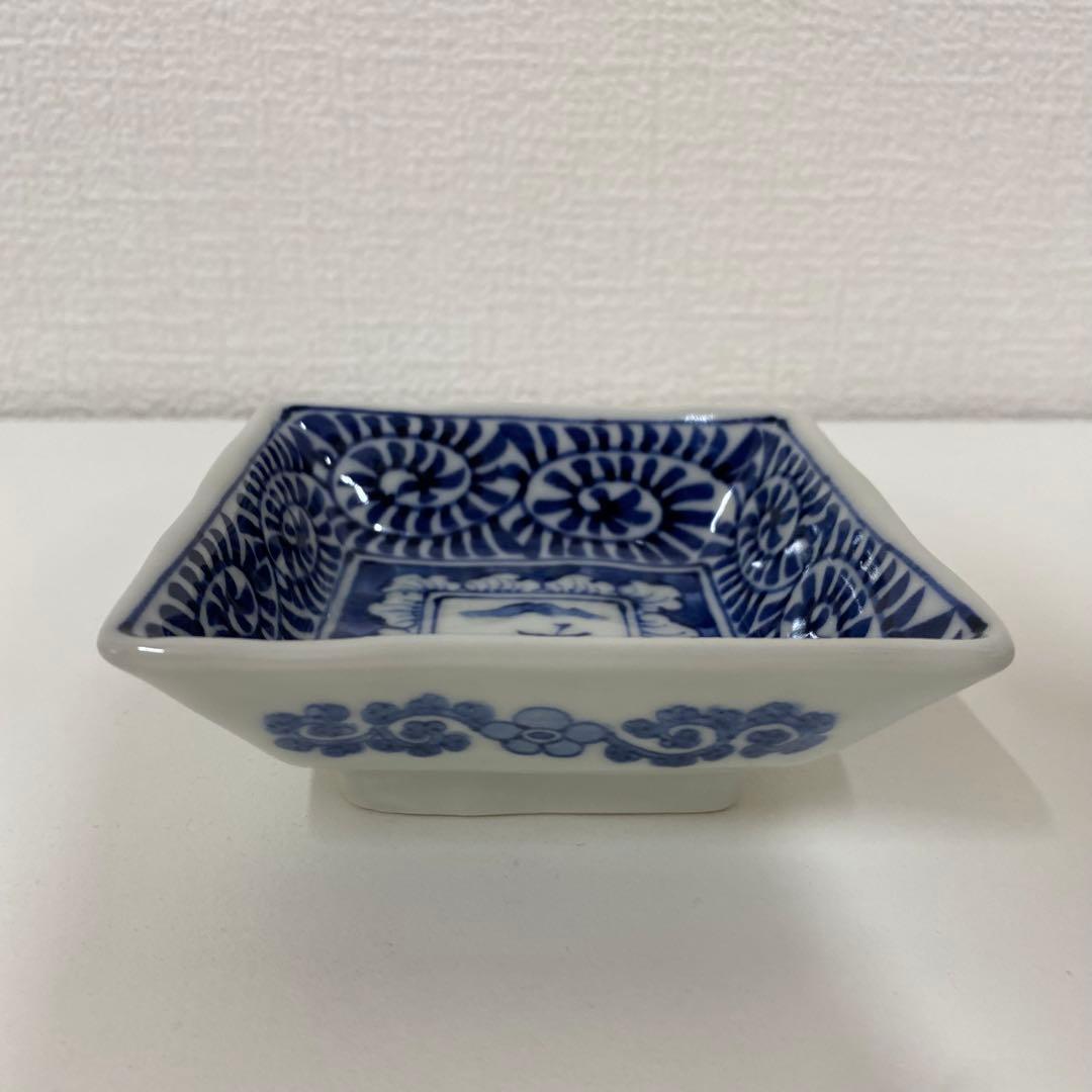 波佐見焼 染付 古伊万里百景 プレート 5点セット