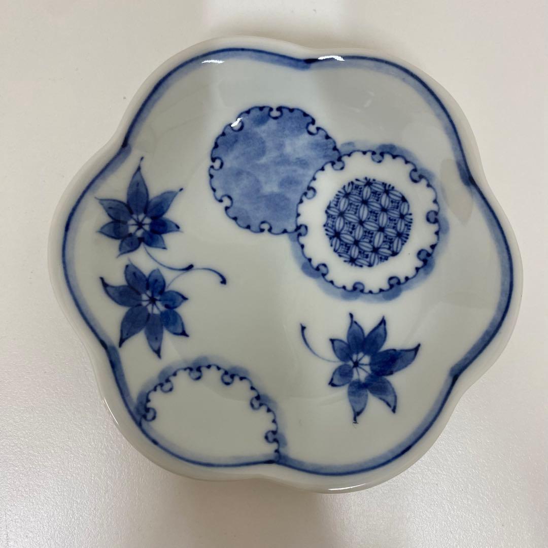 波佐見焼 染付 古伊万里百景 プレート 5点セット