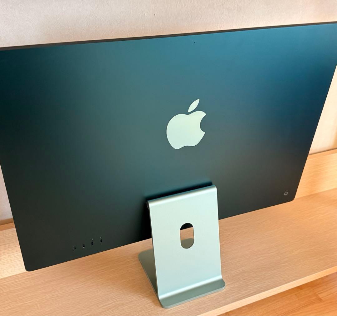 【メモリ16GB/512GB】iMac 24インチ M1 8コアGPU グリーン
