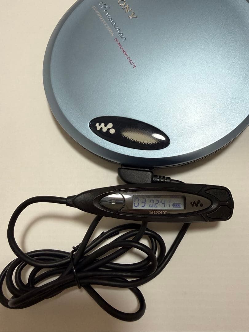 SONY ポータブルCDプレーヤー D-EJ775