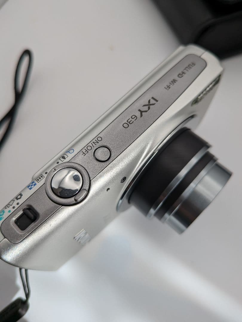 Canon IXY 630 キャノンコンデジ デジカメ シルバー 充電器ケース②