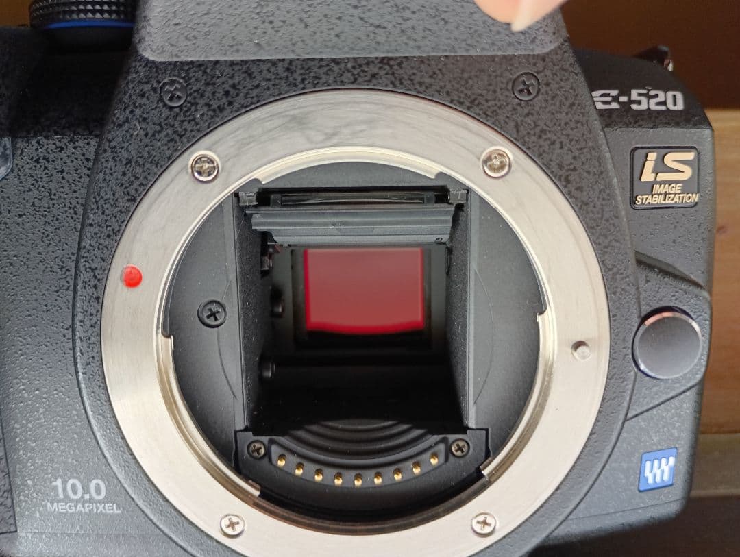オリンパス E-520 Wズームレンズ + メモリーカード