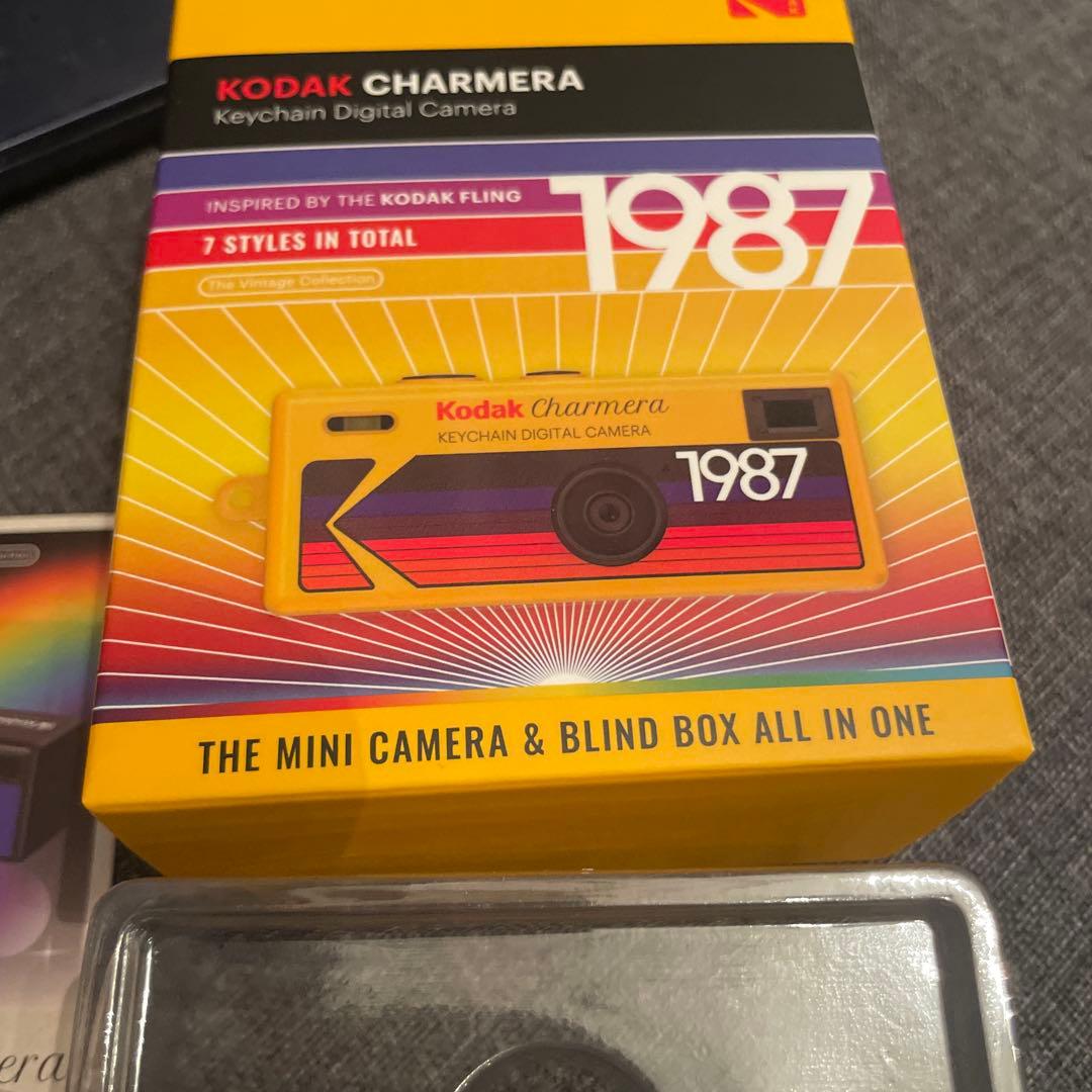 【Kodak Charmera】キーホルダー型 デジタルカメラ ブラック