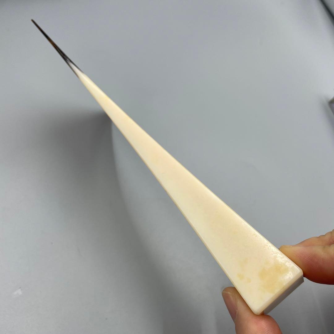 239ヴィンテージ 天然素材　三味線バチ　重さ約114g