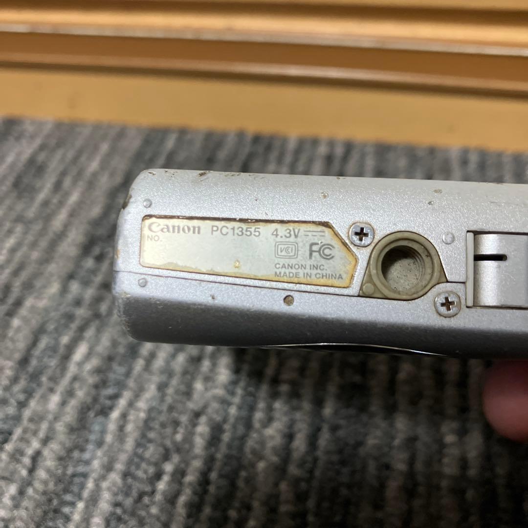 ジャンク品 Canon コンパクトデジタルカメラ PC1355