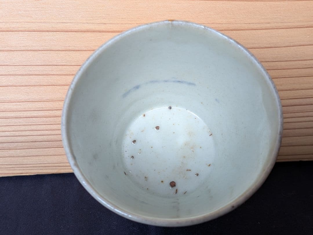 古伊万里　水仙花苞　蕎麦猪口