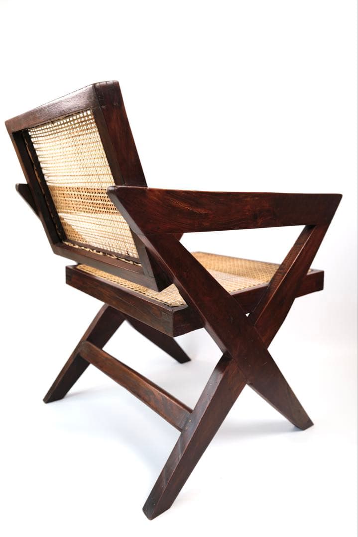 ジャンヌレ 希少ローズウッド X leg arm Chair Vintage