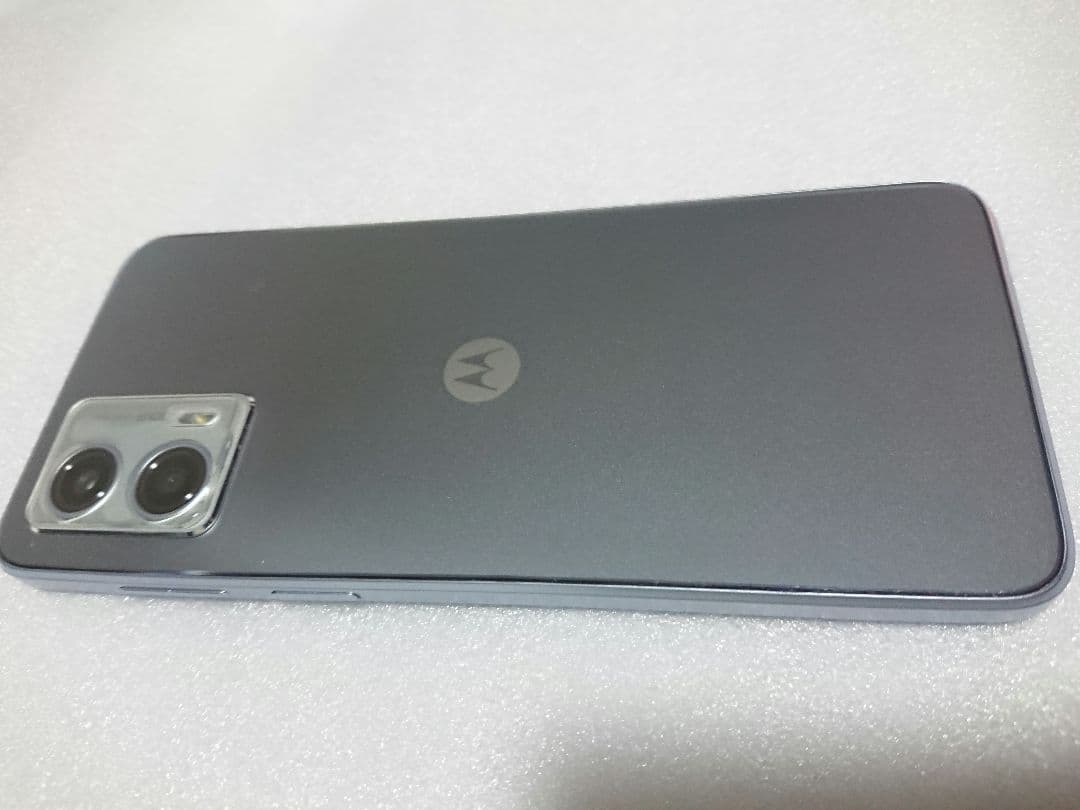 【美品】Motorola moto g53y 5G ア−クティックシルバ−