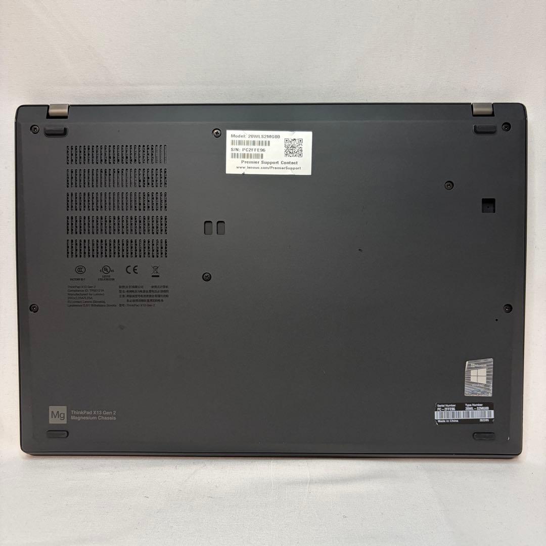 美品 ThinkPad X13 Gen2 11世代 i5 13.3型 WUXGA