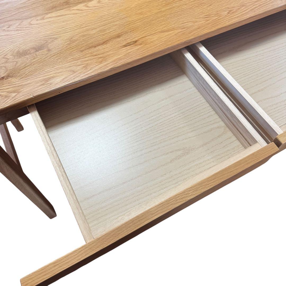 美品✨　MUJI 無印良品　オーク無垢材デスク　テーブル