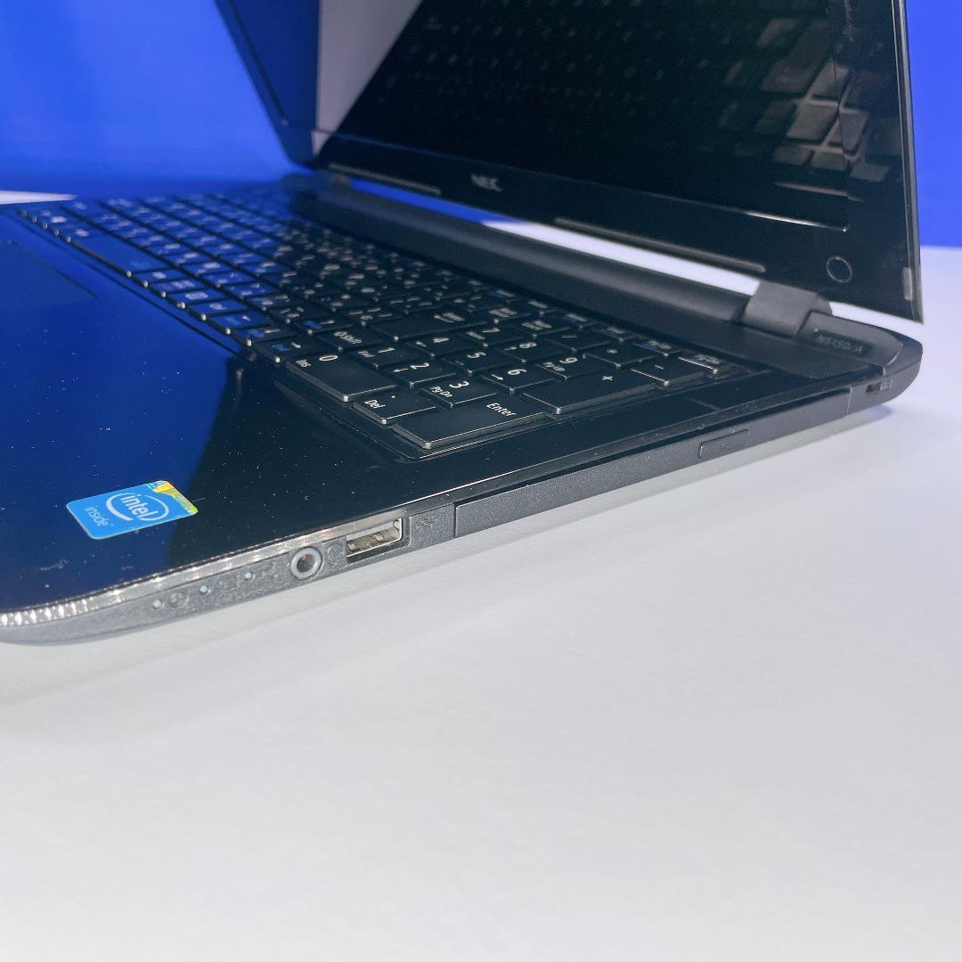 ネット利用や書類作成に最適✨快適SSD✨Win11NECカメラ付ノートパソコン