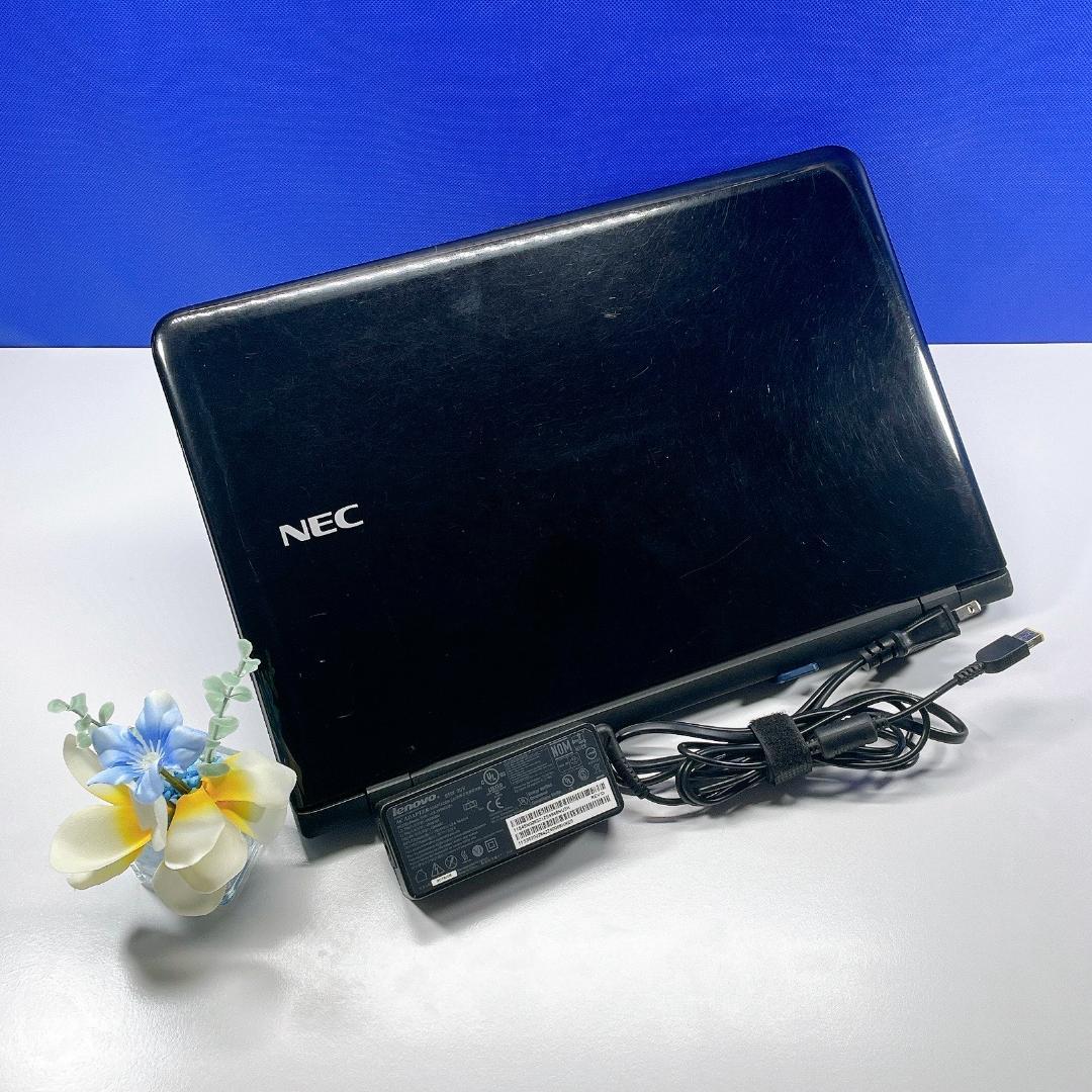 ネット利用や書類作成に最適✨快適SSD✨Win11NECカメラ付ノートパソコン