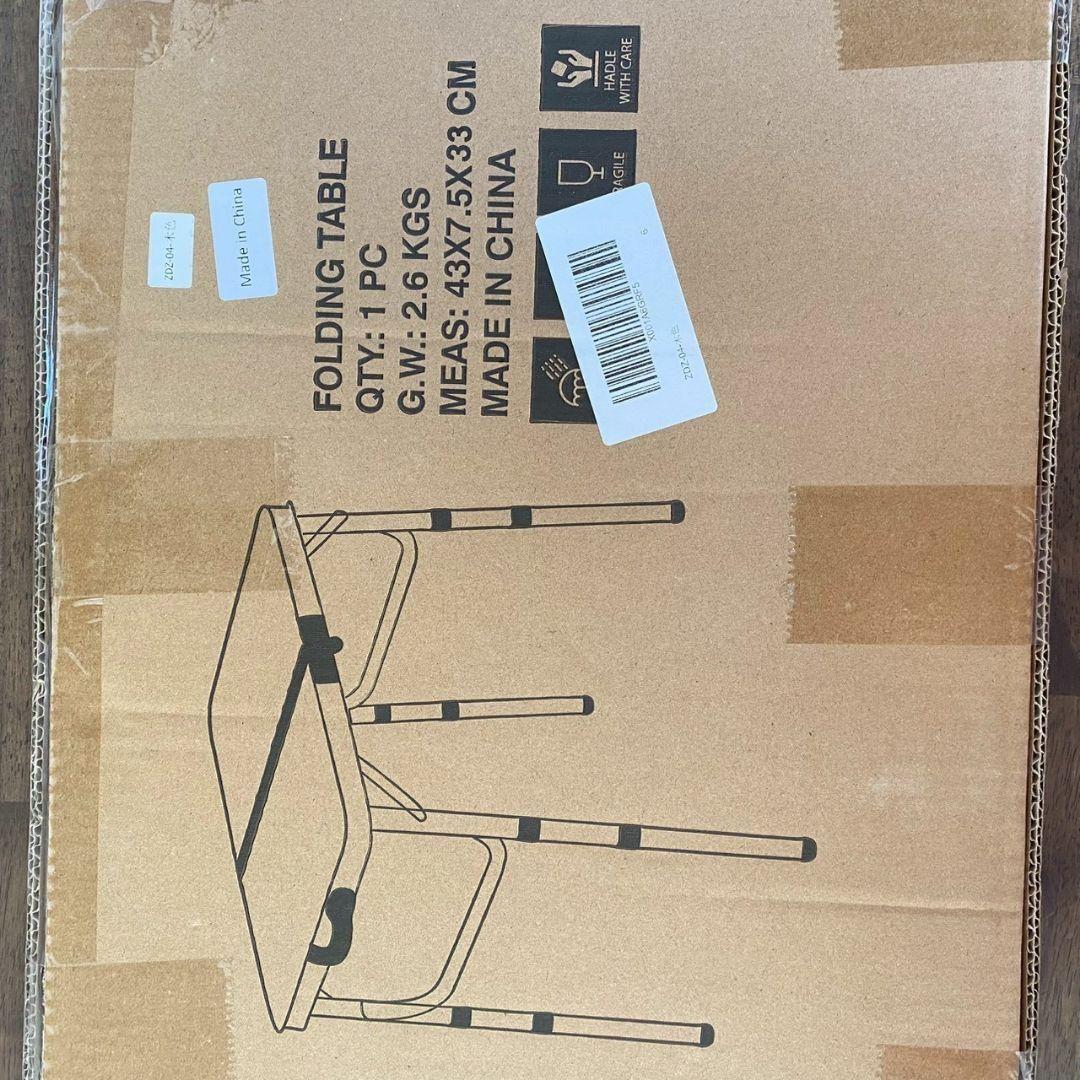 ❣️2点セット❣️キャンプテーブル アウトドア 茶 耐熱 コンパクト 防水