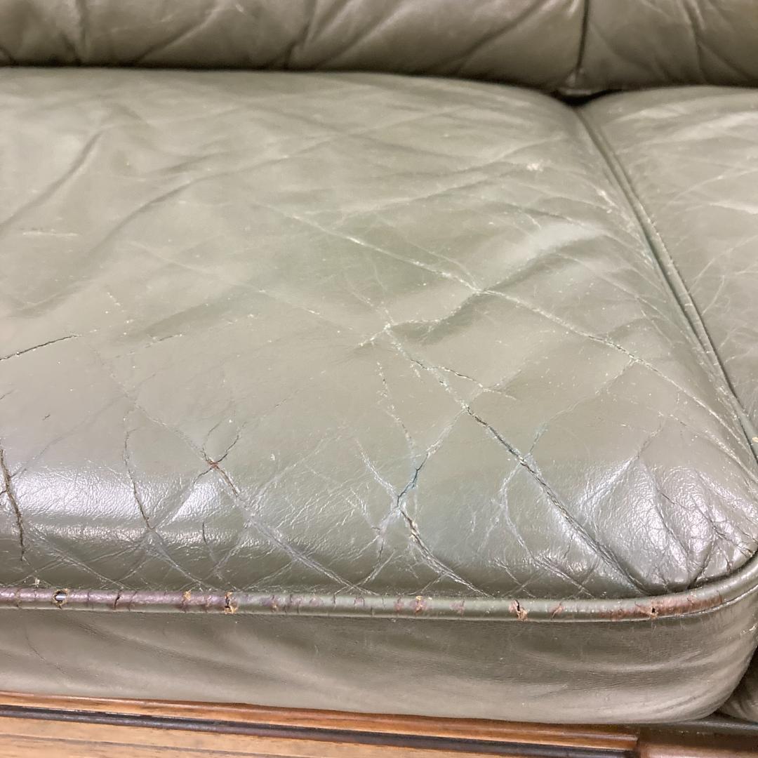 【マルニ】地中海  ロイヤル シャルル 2人掛けソファ 本革