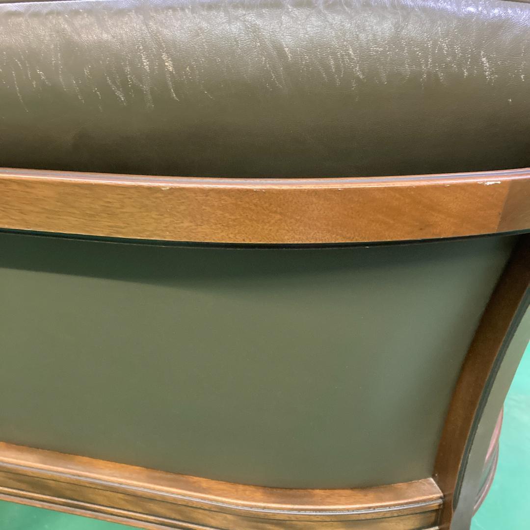 【マルニ】地中海  ロイヤル シャルル 2人掛けソファ 本革