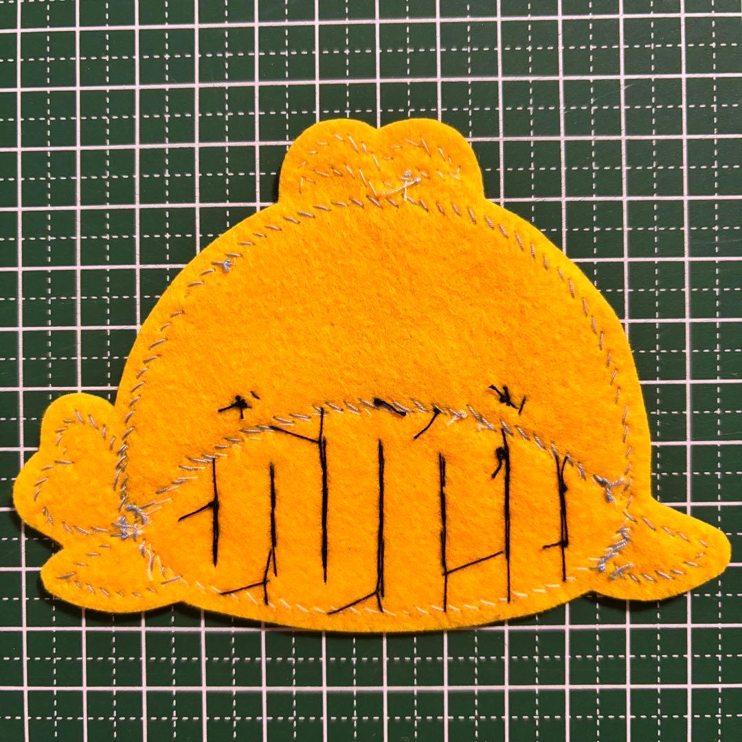 【BIG♡ママページ】ハンドメイド　フェルト　ワッペン　ネームタグ　名札