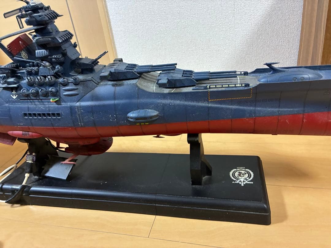 D*5様 宇宙戦艦ヤマト2199 完成品 台座付き 配線あり カスタム塗装 大型