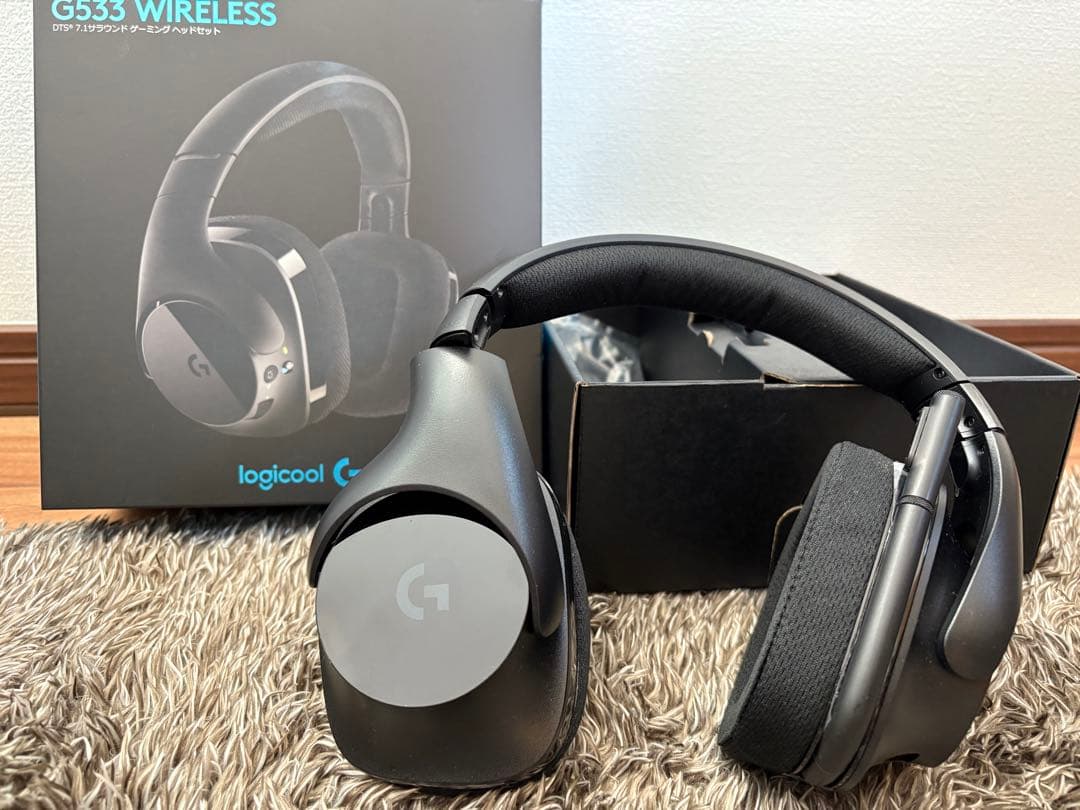 logicool G533 WIRELESS ワイヤレスヘッドセット