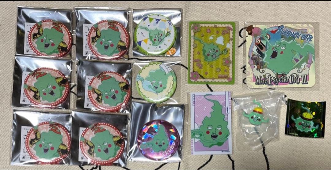 【最終価格】モブサイコ100 グッズまとめ売り エクボ テル 芹沢 ショウ②