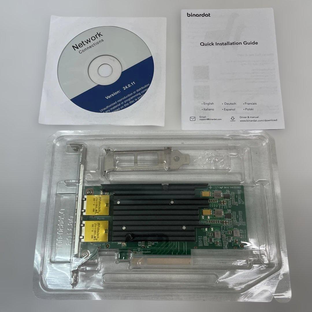 拡張カード Binardat 10G 2Eth Port x540-T2