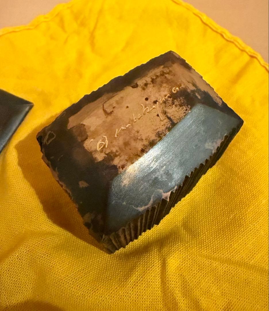 畠山耕治 ブロンズ小箱 共箱付 2009年作（Bronze Box）