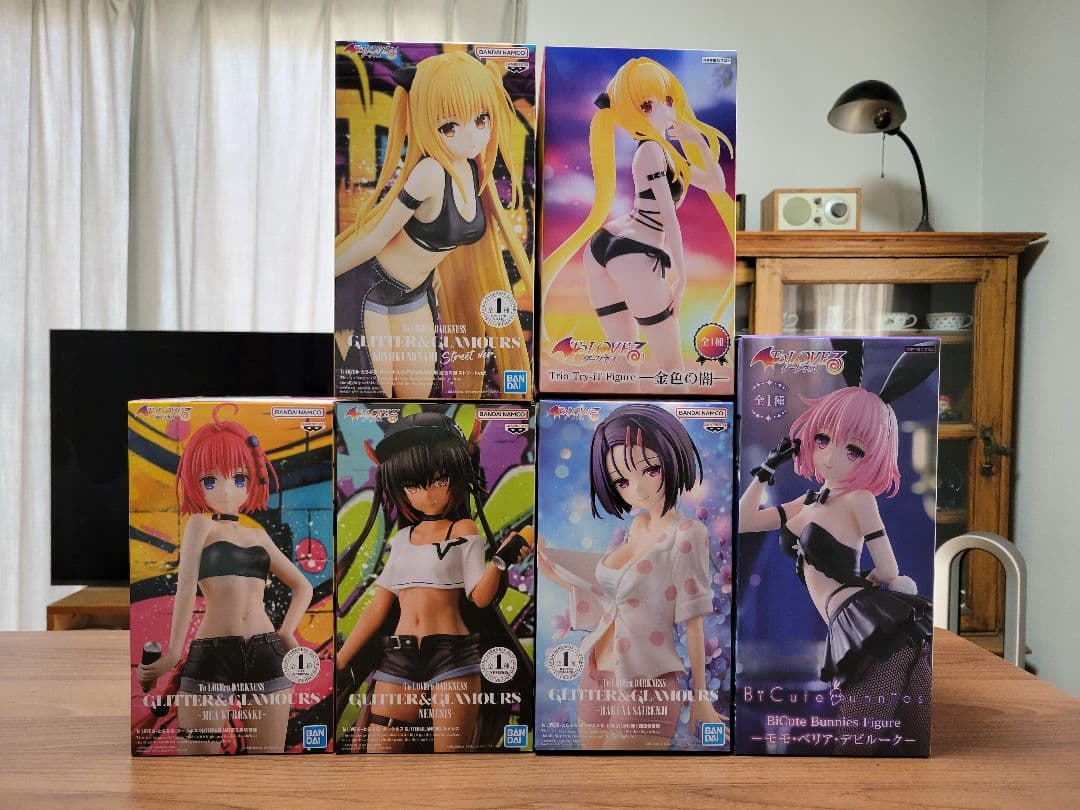 To LOVEる-とらぶる-ダークネス·フィギュア· 6体セット·新品未開封