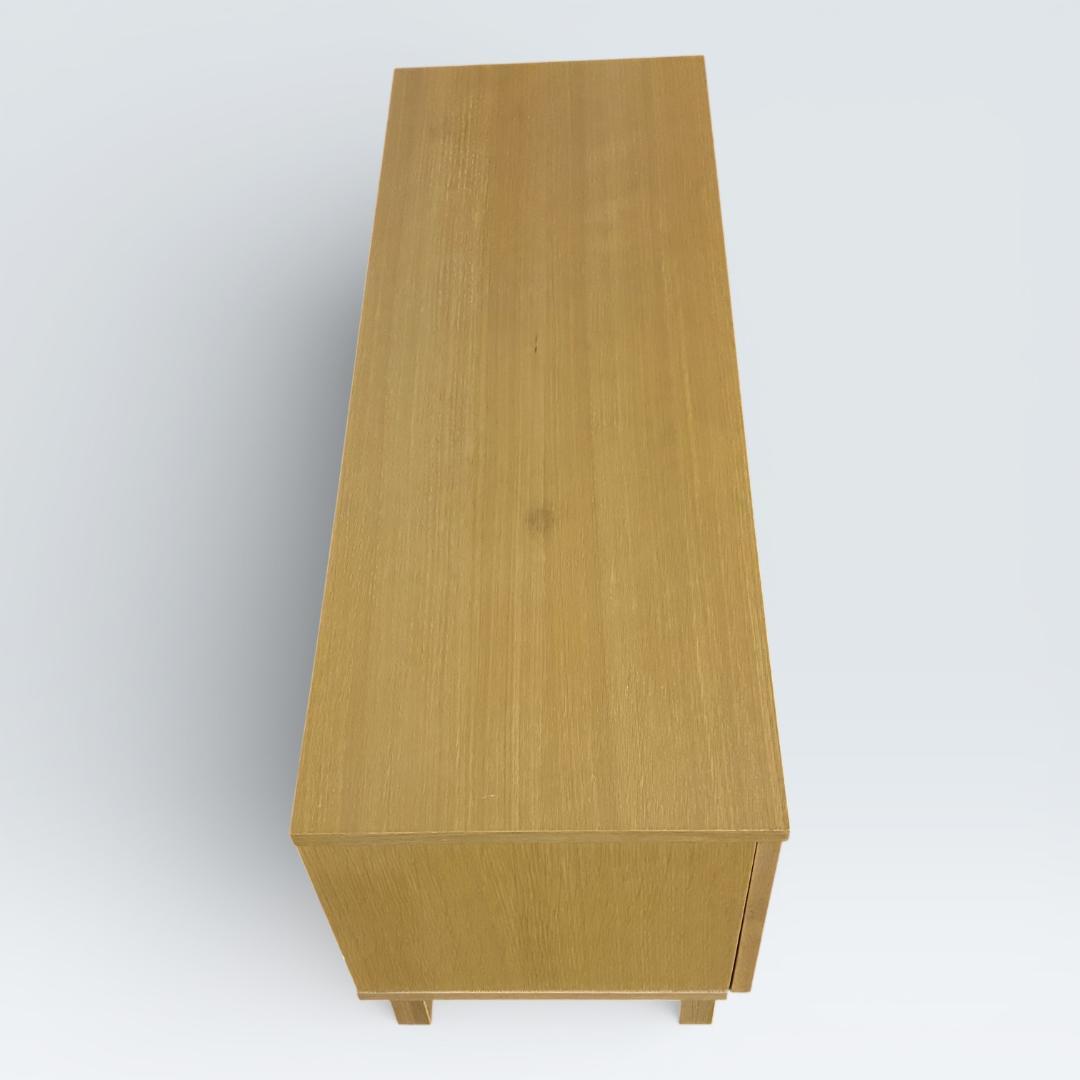 無印良品 オーク材 AVラック 幅110cm 天然木 テレビ台 収納 モダン