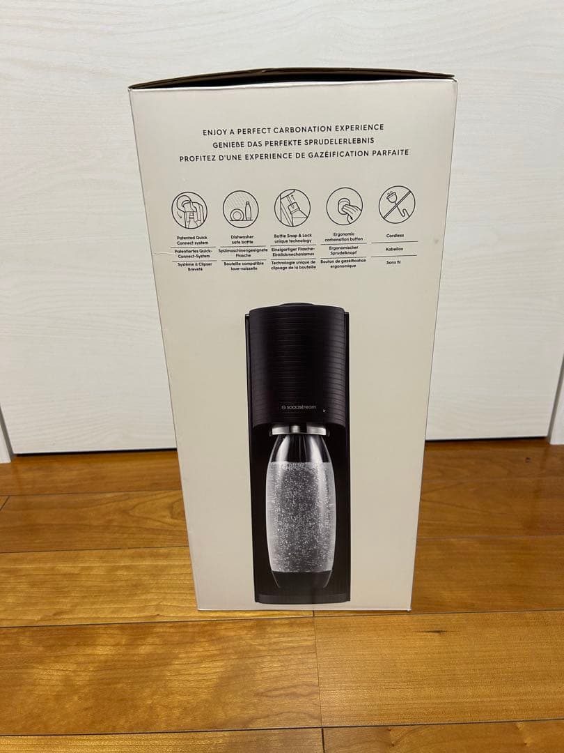 sodastream ソーダストリーム　TERRA ブラック　　炭酸水メーカー