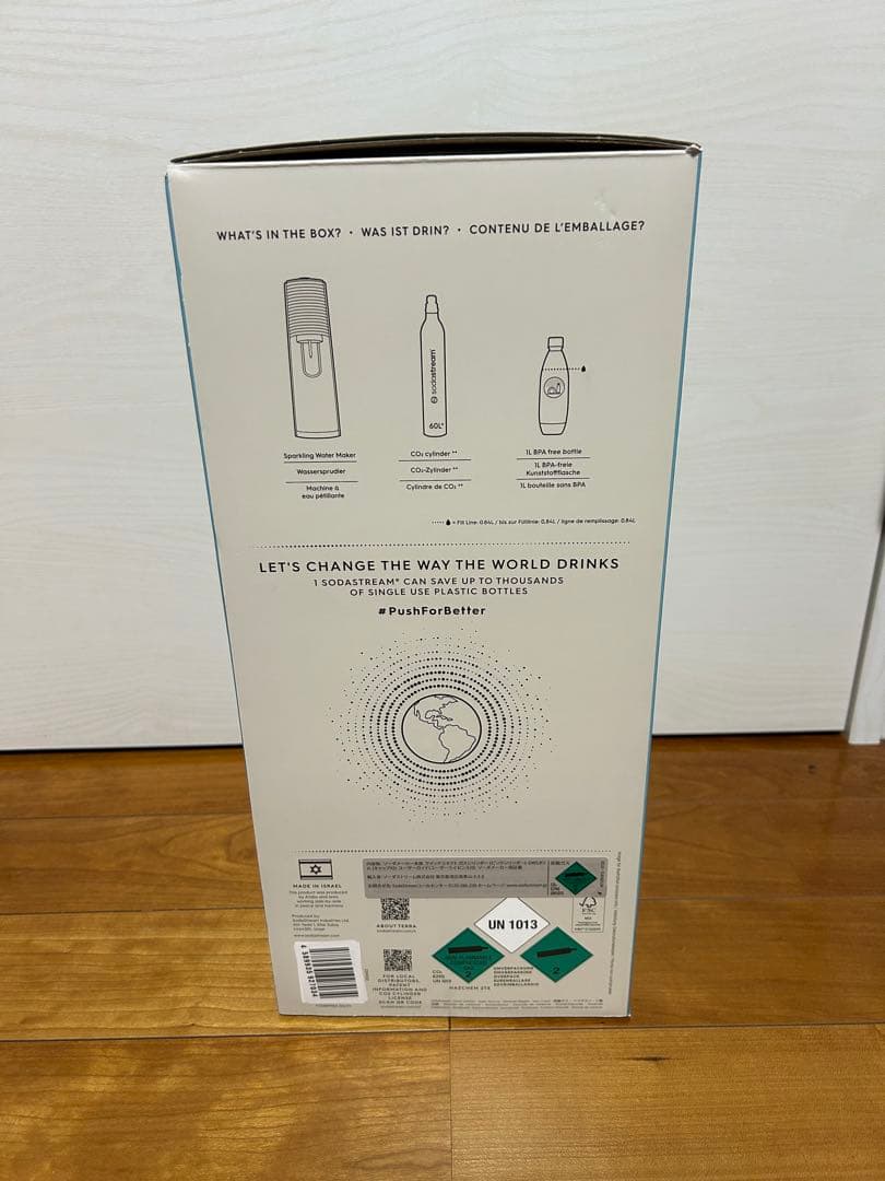 sodastream ソーダストリーム　TERRA ブラック　　炭酸水メーカー