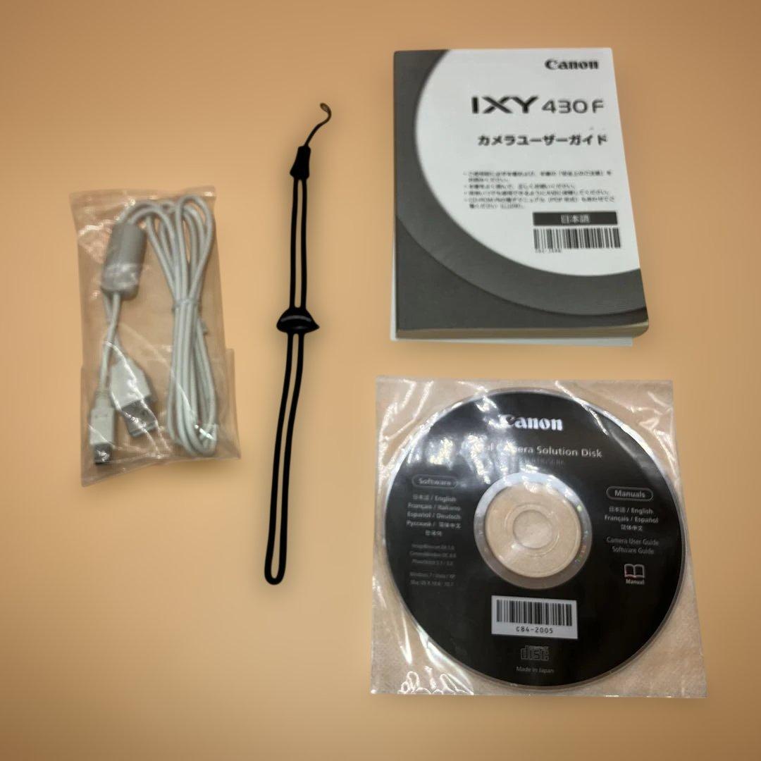 【状態良好品】【即購入可】Canon IXY 430F コンパクトデジタルカメラ