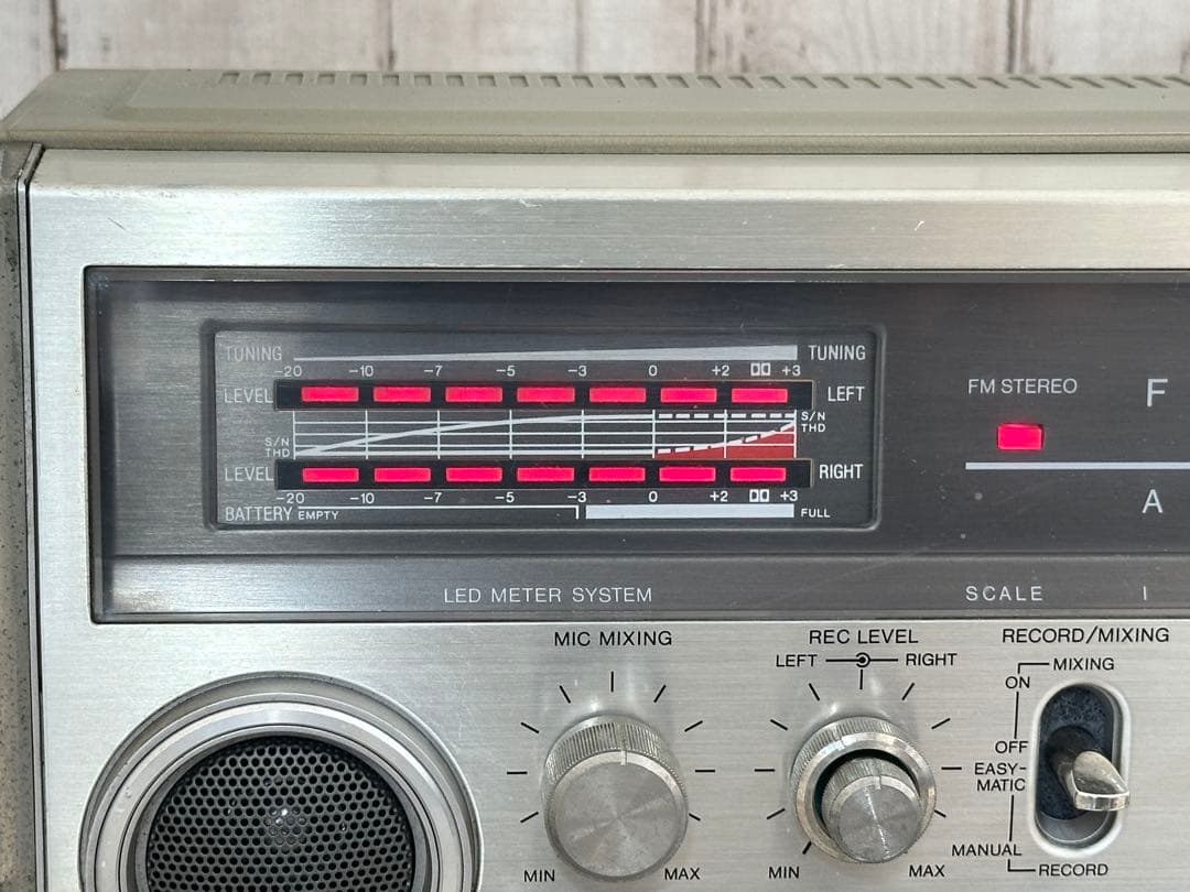 動作品|National ナショナル ラジカセ　RX-5500昭和レトロ　ラジオ