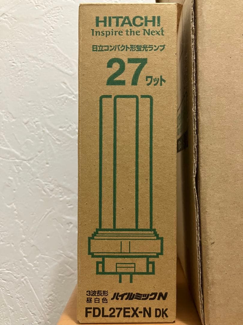 日立コンパクト形蛍光ランプ　パラライト2 FDL27EX-N DK10 8本