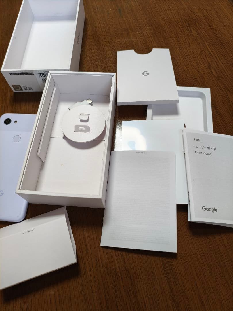 Google Pixel 3a クリアリーホワイト 箱付き