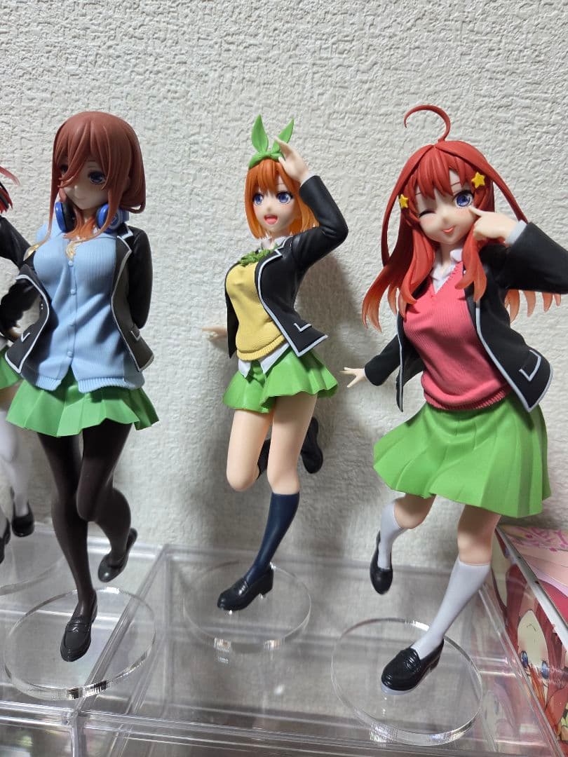 五等分の花嫁　フィギュア他セット