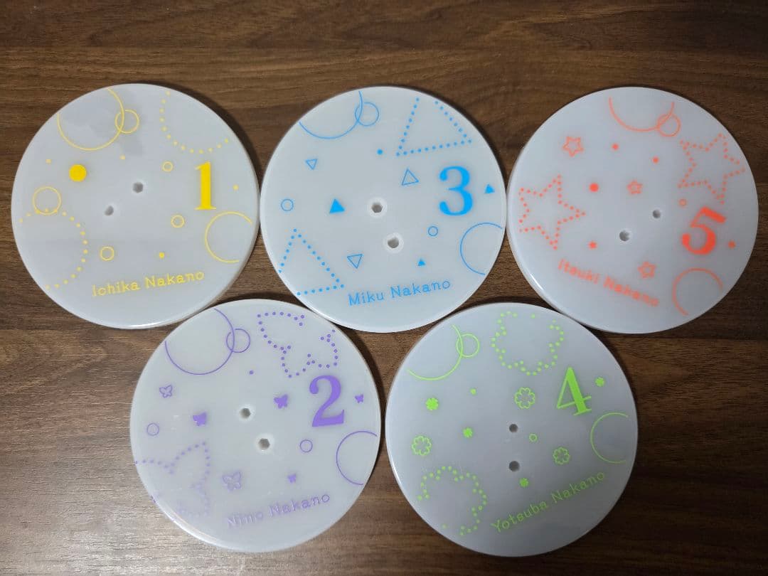 五等分の花嫁　フィギュア他セット