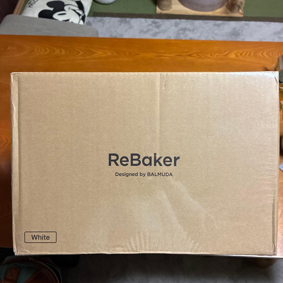 バルミューダ トースター ☆ ReBaKer ホワイト