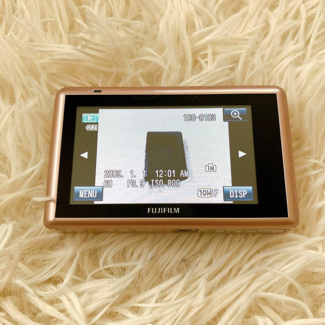 FUJIFILM　FINEPIX　Z300　ピンクゴールド　デジカメ 人気カラー