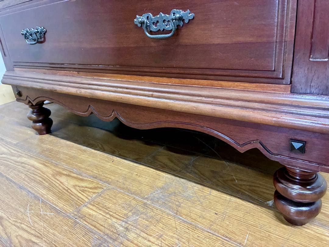 yU☆管394☆英国製☆アンティーク☆ライティングビューロー☆机