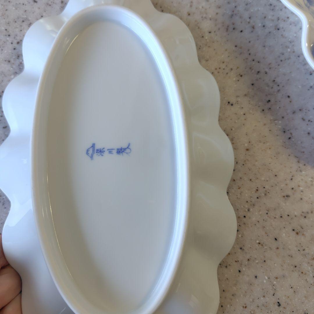 ブルーワイナリー皿２枚