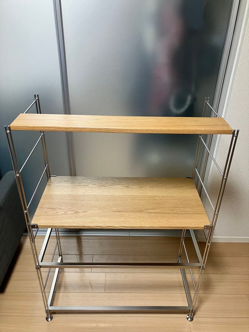 無印良品 ステンレスユニットシェルフ